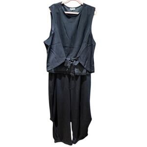 New Boutique oversized Scuba Material Top & Jogger Set.